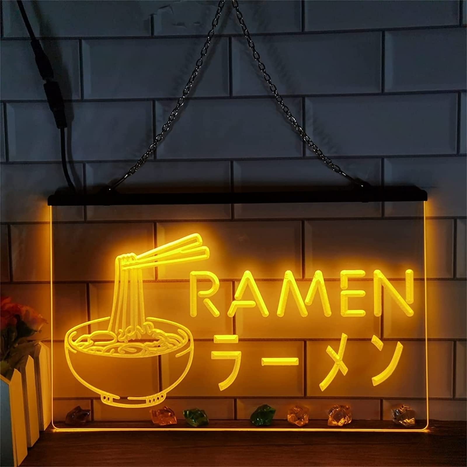 看板 ラーメン ライト